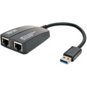 Photo of Tripp Lite U336-002-GB USB 3.0 SuperSpeed to Dual Port Gigabit Ethernet Adapter