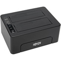 Tripp Lite U339-002 USB 3.0 SuperSpeed to Dual SATA External Hard Drive Docking Station for 2.5 Inch/3.5 Inch HDD