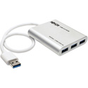 Photo of Tripp Lite U360-004-AL 4-Port Portable USB 3.0 SuperSpeed Mini Hub Aluminum