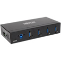 Tripp Lite U360-004-IND 4-Port Rugged Industrial USB 3.0 SuperSpeed Hub with 15KV ESD Immunity and Metal Case Mountable