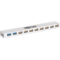 Photo of Tripp Lite U360-010 10-Port USB 3.0 Combo Hub - USB Charging - 2 USB 3.0 and 8 USB 2.0 Ports