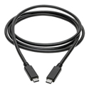 Tripp Lite U420-006 USB-C M/M Cable - Gen 1 USB 3.2 - Thunderbolt 3 Compatible - 6 Foot