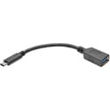 Photo of Tripp Lite USB 3.1 USB-C Male to USB-A Female Adapter Cable - 6-Inch