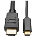 Tripp Lite U444-016-H USB 3.1 Gen 1 to HDMI DisplayPort Alternate Mode Adapter Cable (M/M) 4K x 2K 16 Feet