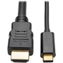 Tripp Lite U444-016-H USB 3.1 Gen 1 to HDMI DisplayPort Alternate Mode Adapter Cable (M/M) 4K x 2K 16 Feet