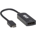 Photo of Tripp Lite U444-06N-DP8B USB-C to DisplayPort Adapter Cable with Equalizer 8K DP 1.4 - 6 Inch