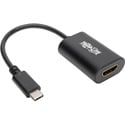 Tripp Lite U444-06N-HD4K6B USB C to HDMI 4K 60Hz Adapter Converter M/F Type C to HDMI - 6 Inch