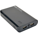 Photo of Tripp Lite UPB-10K0-2U Portable 10000mAh Dual-Port Mobile Power Bank USB Battery Charger with LED Flashlight - Li-Ion