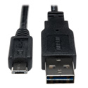 Photo of Tripp Lite UR050-006 USB 2.0 Reversible A Male to Micro B Male Cable - 6 ft.