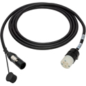 Photo of Laird NEUTRIK TRUE1 powerCON Male to NEMA 5-15R 15-Amp 3-Prong Receptacle Power OUT AC Cable - 10 Foot