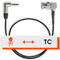 Tentacle Sync C08 Bi-Directional Tentacle to 90 Degree BNC Connector Timecode Cable