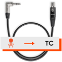 Tentacle Sync C09 SYNC Box to Sound Devices 552 Audio Recorder TA3 Timecode Cable