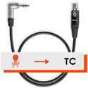 Photo of Tentacle Sync C09 SYNC Box to Sound Devices 552 Audio Recorder TA3 Timecode Cable