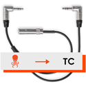 Tentacle Sync C15 Timecode Cable SYNC E & ORIGINAL to Cameras with Mini Jack Input for use with Additional External Mic
