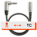 Photo of Tentacle Sync C22 Adapter Cable to feed Timecode from any Tentacle SYNC E or ORIGINAL to Devices with DIN 1.0/2.3 Input