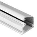 HellermannTyton TSR1W-8A 3/4 Inch x 1/2 inch x 8 Foot Surface Mount Cable Raceway - White
