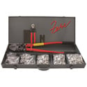 Photo of Fehr Brothers TSWAGEKIT Swaging Tool & 1/16 through 3/16 Aluminum Sleeve/Stop Kit