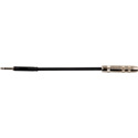 Sescom Patch Cable Bantam TT Male to 121 1/4 TS Mono Female Patchadap - 1 Foot