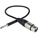 Photo of Sescom TT/XF Patch Cable Bantam TT Male to 3-Pin XLR Female Patchadap - 1.5 Foot