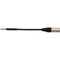 Photo of Sescom TT/XM-1 Patch Cable Bantam TT Male to 3-Pin XLR Male Patchadap - 1 Foot