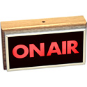 Titus OAL-HS-RED Horizontal Studio Warning Light - On-Air - Red Lettering
