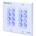 tvONE 1T-CL-322-US North American 16 Button 2-Gang Wall Mounted Control Panel