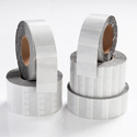 Photo of HellermannTyton AG24T1-100B Thermal Transfer Labels - Self-Laminating - 2x.5 x1.43 Inch - White - 1000/Roll