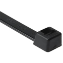 Photo of Hellermann Tyton T120R0HSK2 High-Temp Cable Tie - 15.2 Inch Long - UL Rated - 120lb Tensile Strength - Black - 50 Pack