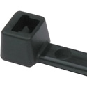 Photo of HellermannTyton T18R0M4 4 Inch Black Nylon Cable Ties (18 Pounds Tensile Strength) - 1000 Pack