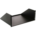Photo of Middle Atlantic U4 4-Space Rack Shelf - 15-1/2 Inches Deep - B-Stock (Open/Missing Box)