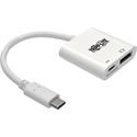 Tripp Lite U444-06N-DP8WC USB-C to DisplayPort Adapter Cable with Equalizer 8K 60W Charging
