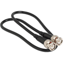 Shure UA802 50 Ohm RG8X/U Type UHF BNC-BNC Remote Antenna Extension Coaxial Cable - 2 Foot