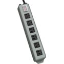 Tripp-Lite Waber UL24RA-15 6 Outlet Power Strip with Relocatable Power Tap with 15 Foot Cord