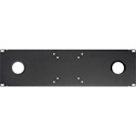 Delvcam ULCD-2 Universal LCD Rackmount Black with 2 x 1 5/8-Inch Grommets