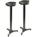 Ultimate Support MS-100B 42 Inch Column Studio Monitor Stand Pair