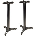 Ultimate Support MS-90-36B 36 Inch Column Studio Monitor Stand Pair