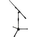 Photo of Ultimate Support PRO-R-T-SHORT-T Pro Series R Microphone Stand with Quarter-Turn Clutch - Reinforced Plastic Tripod Base