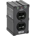 Photo of Tripp Lite Isobar ULTRABLOK 2-Outlet Surge Protector - Direct Plug-In - 1410 Joules - Diagnostic LEDs - Black