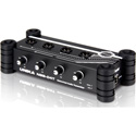 Photo of UNiKA NBB-04T Cascadable 4-Channel Analog Audio DANTE Transmitter with Dual RJ45 and 4 Combo XLR 1/4-Inch Jacks