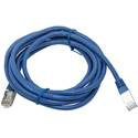 Cat6A Ethernet Network Patch Cable - 10 Feet - Blue