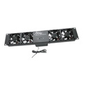 Middle Atlantic UQFP-4RT 100 CFM Economical Ultra Quiet Fan Panel with Remote Thermistor - 27dB