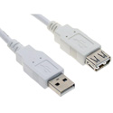 USB 2.0 A Male to A Female USB Extension Cable 10 Feet