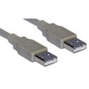 USB 2.0 Cable Type A Male To A Male 6 Foot