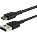 Photo of USB2-CM-AM-003 USB-C Male to USB-A Male USB 2.0 Cable - 3 Foot