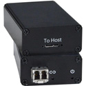 NTI USB3ONLY-2FOLC9 XTENDX 1-Port USB 3.0 Fiber Extender for 9 Micron Singlemode - up to 1148 Feet via LC Fiber