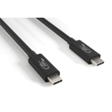 Connectronics USB 4.0 Gen2x2 Type-C Male to Male Cable with E-Mark - 20Gbps - 6 Foot
