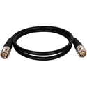 Canare VAC003F BNC to BNC Patch Cable 3ft - Black