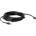 Vaddio 440-1005-025 USB 3.0 Type A to Type B Active Cable - 98.4 Feet (30 m)