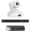 Photo of Vaddio EasyIP 10 Pro IP PTZ Camera Base Kit - 10x Zoom - White