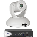 Vaddio 999-9952-200W RoboSHOT 40 UHD PTZ Camera and OneLINK Bridge System - White